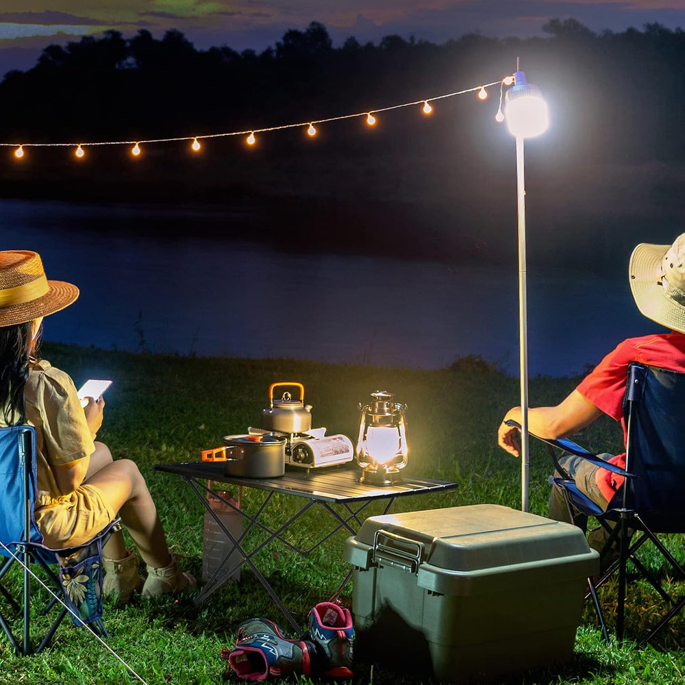 Foldable Camping Side Table, Ultralight Small Beach Table Aluminum, Portable ...