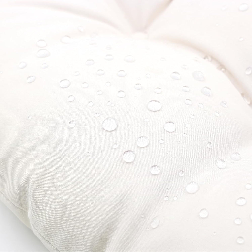 Lifup Water Resistant Papasan Chair Cushion Beige Round 24"