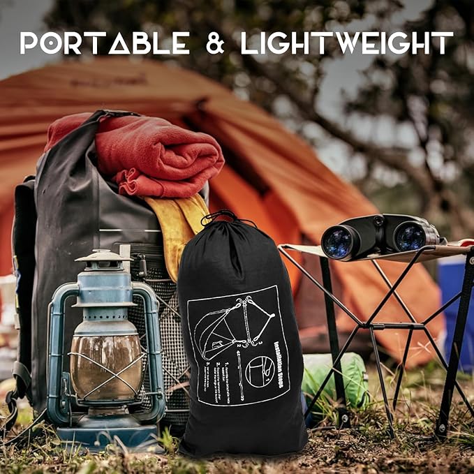 Hammock Swing Chair for Outdoor & Indoor, Lightweight & Portable, Per...