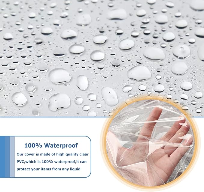 Waterproof Shelf Cover,Durable Dustproof Storage Wire Rack Covers,Outdoor She...