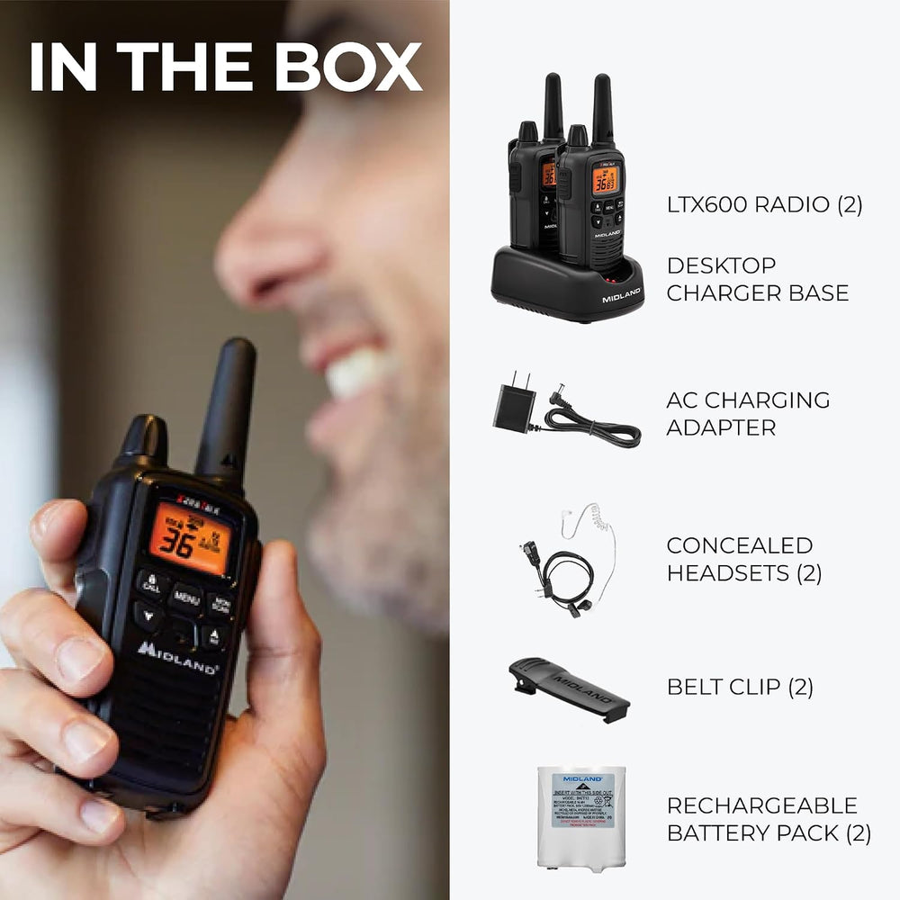 Midland LXT600BB FRS Business Radio 2-Pack