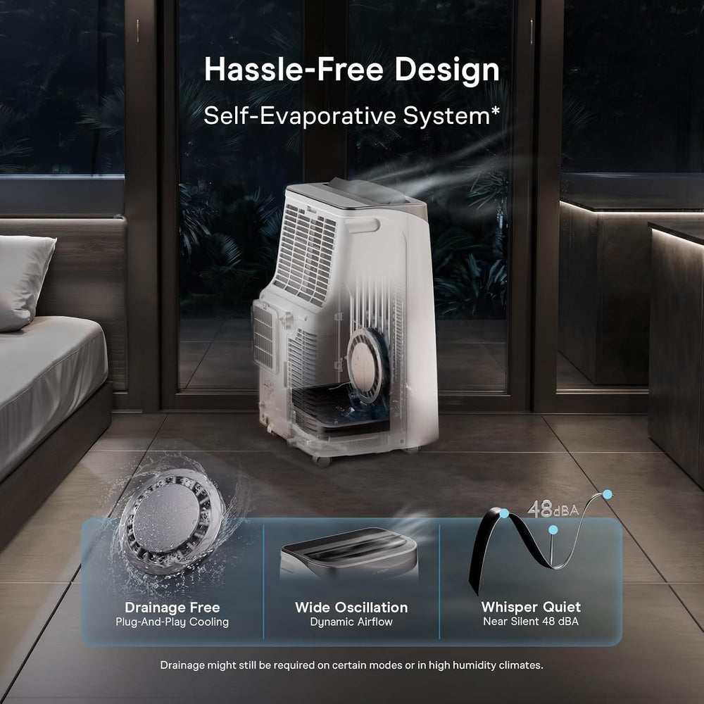 AC Infinity Smart Portable Air Conditioner 5-in-1, All-Season Cool & Heat