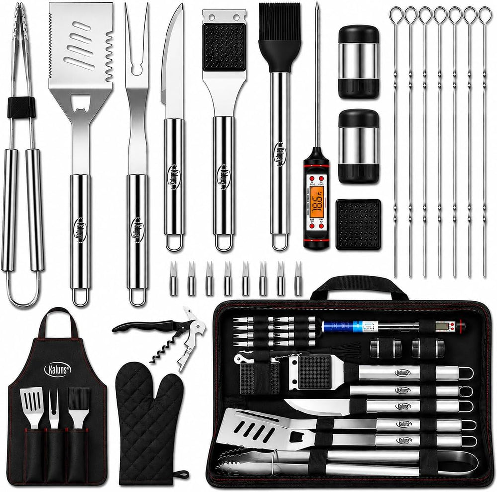 Kaluns Grilling Accessories, Dad Gifts for Christmas, Heavy Duty Stainless St...