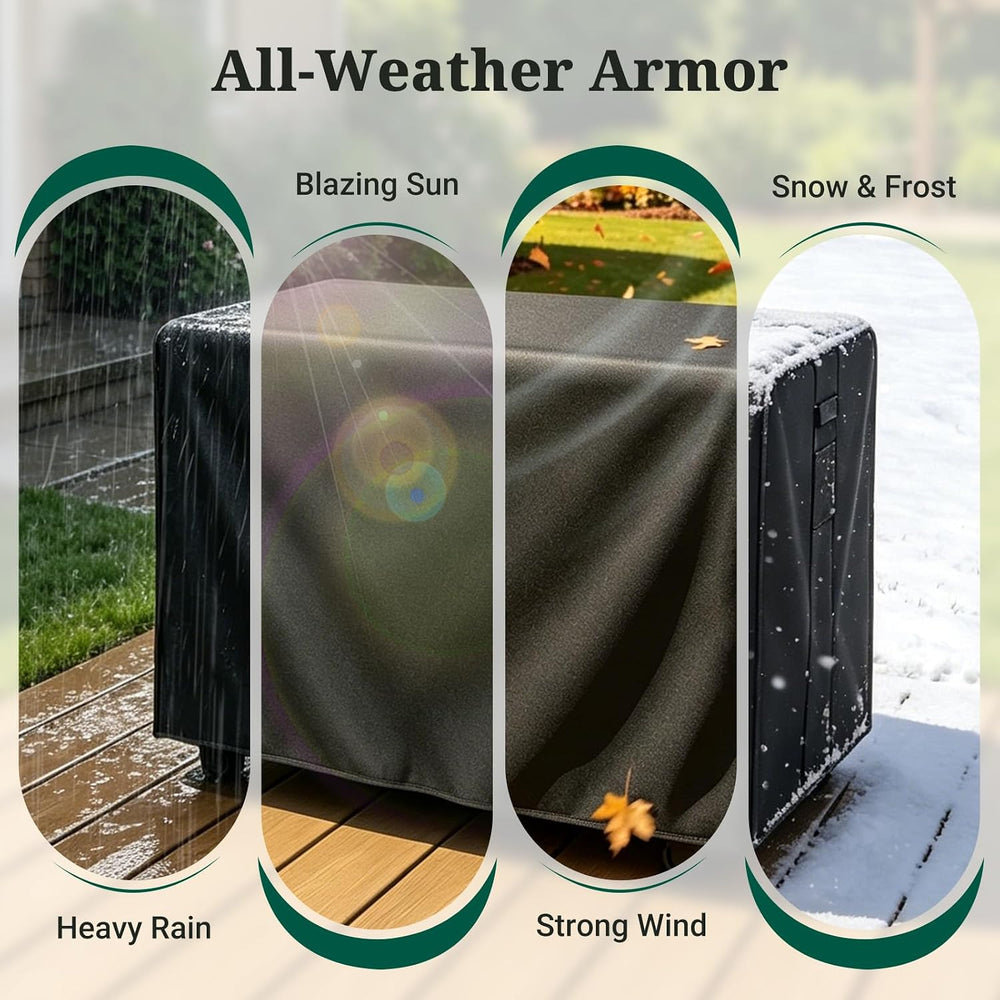 MR. COVER Outdoor prep table cover 52 inch for Keter Unity XL Outdoor Rolling...