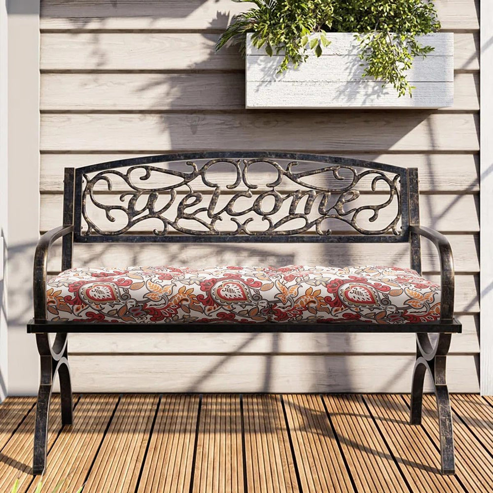 Magpie Fabrics Patio Bench Cushion 42"x18", Indoor/Outdoor Non-Slip...