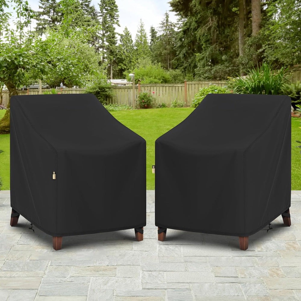 Waterproof Patio Chair Covers 2 Pack, 29" W x 30" D x 36" H