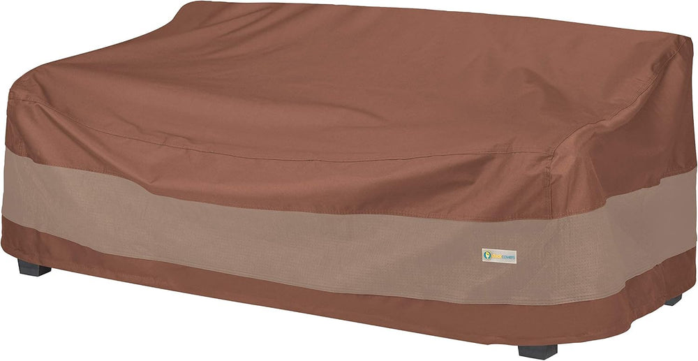 DUCKCOVERS Ultimate Waterproof Patio Sofa Cover, Outdoor Couch Cover with All...