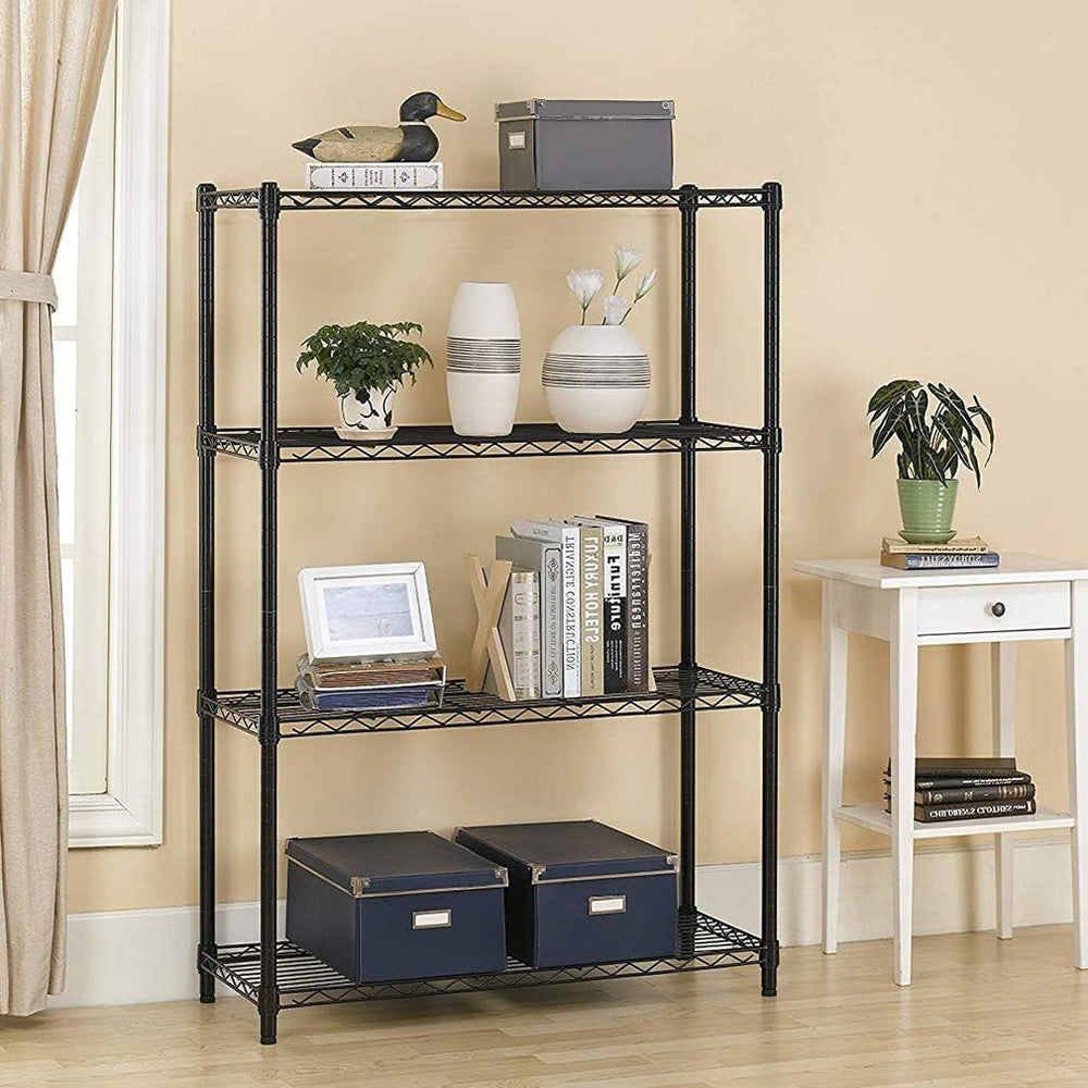 BestOffice 36"x14"x54" 4 Tier Layer Shelf Adjustable Steel Com...