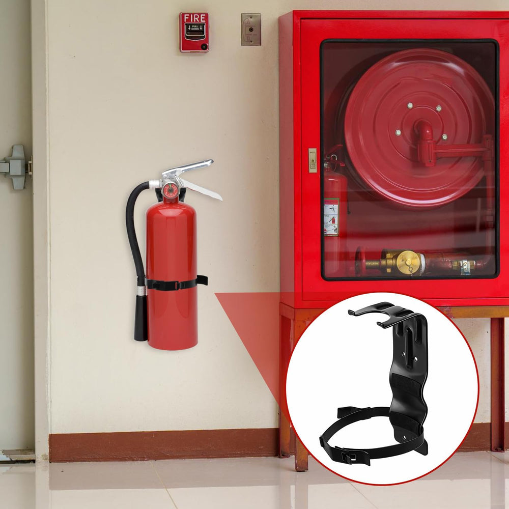 2pcs Home Fire Extinguisher Mount Bracket, 5 LB Metal Truck Fire Extinguisher...