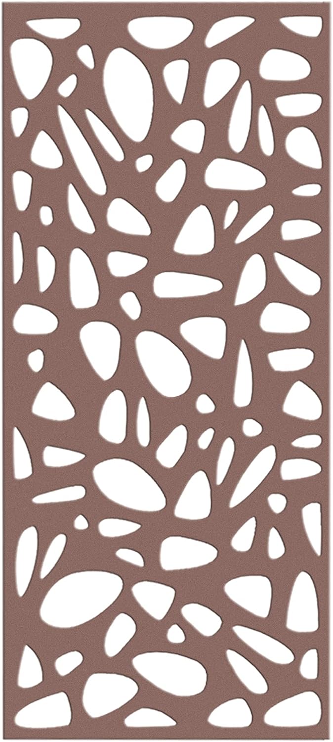 Backyard Discovery Brown Pebble Decorative Screen Panel (Six Panels Included)