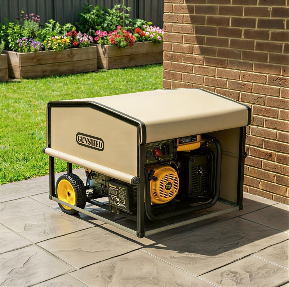 Generator Shed For Storing & Running Generator Outdoor - Combining Genera...