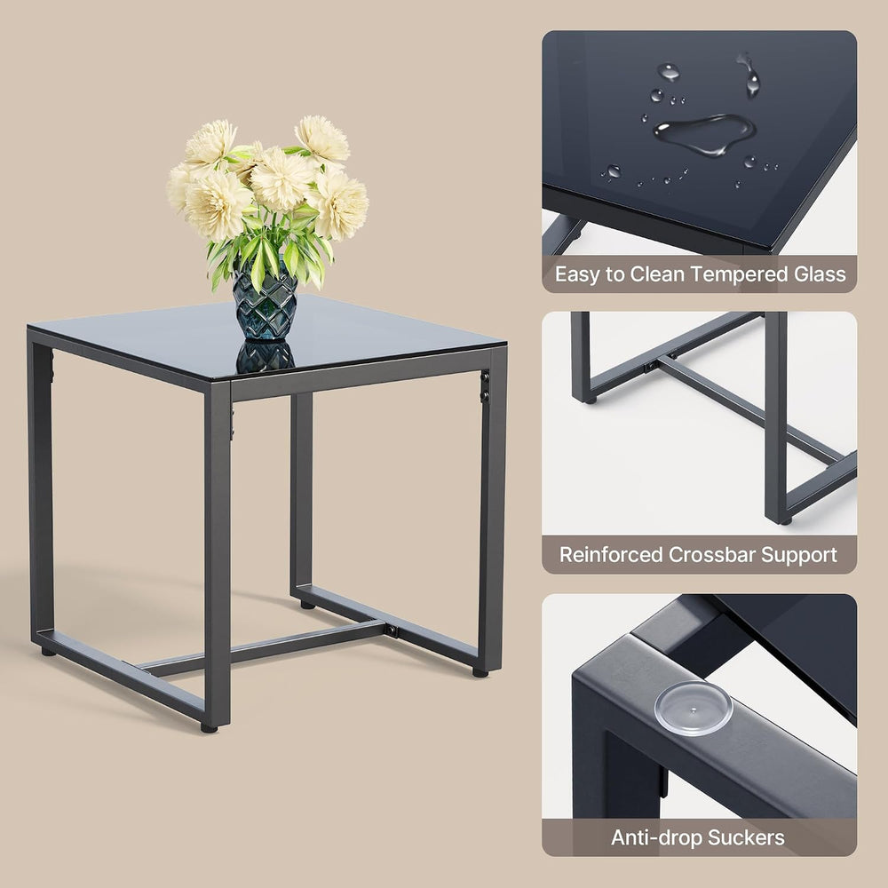 Gizoon 3 Piece Patio Furniture Set