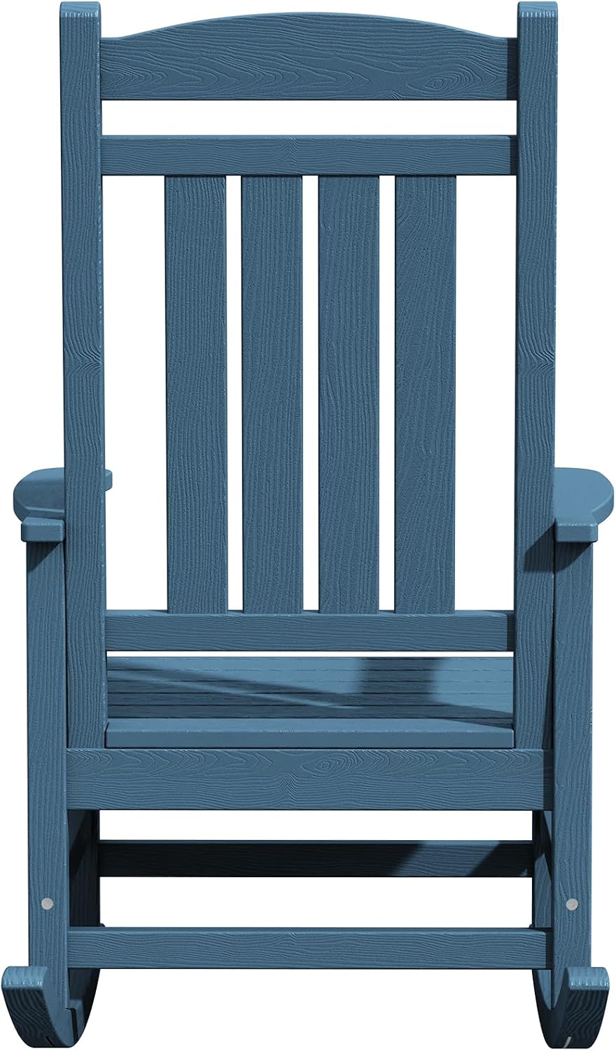 Oversized Outdoor Rocking Chair for Adults, Porch Rockers, Blue