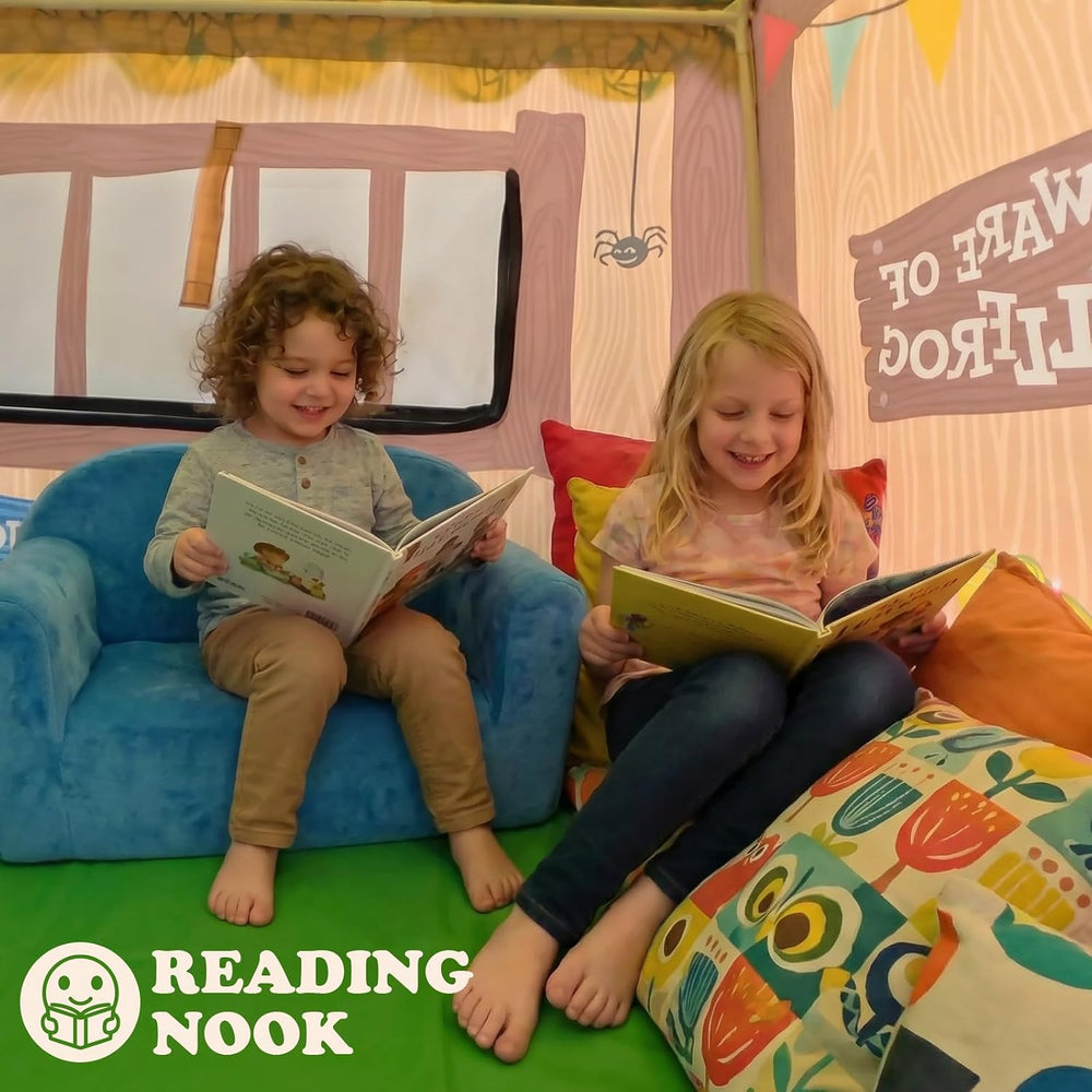SweHouse Play Tent Indoor Clubhouse Boy Girl Playhouse, Green