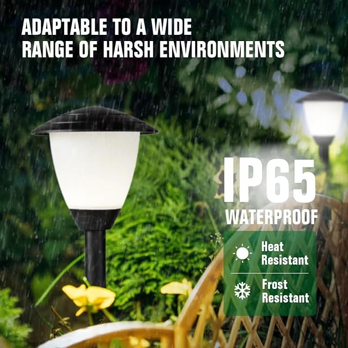 Low Voltage Pathway Lights LED Landscape Lights, 1.7W 12V, 3000K Warm White, ...