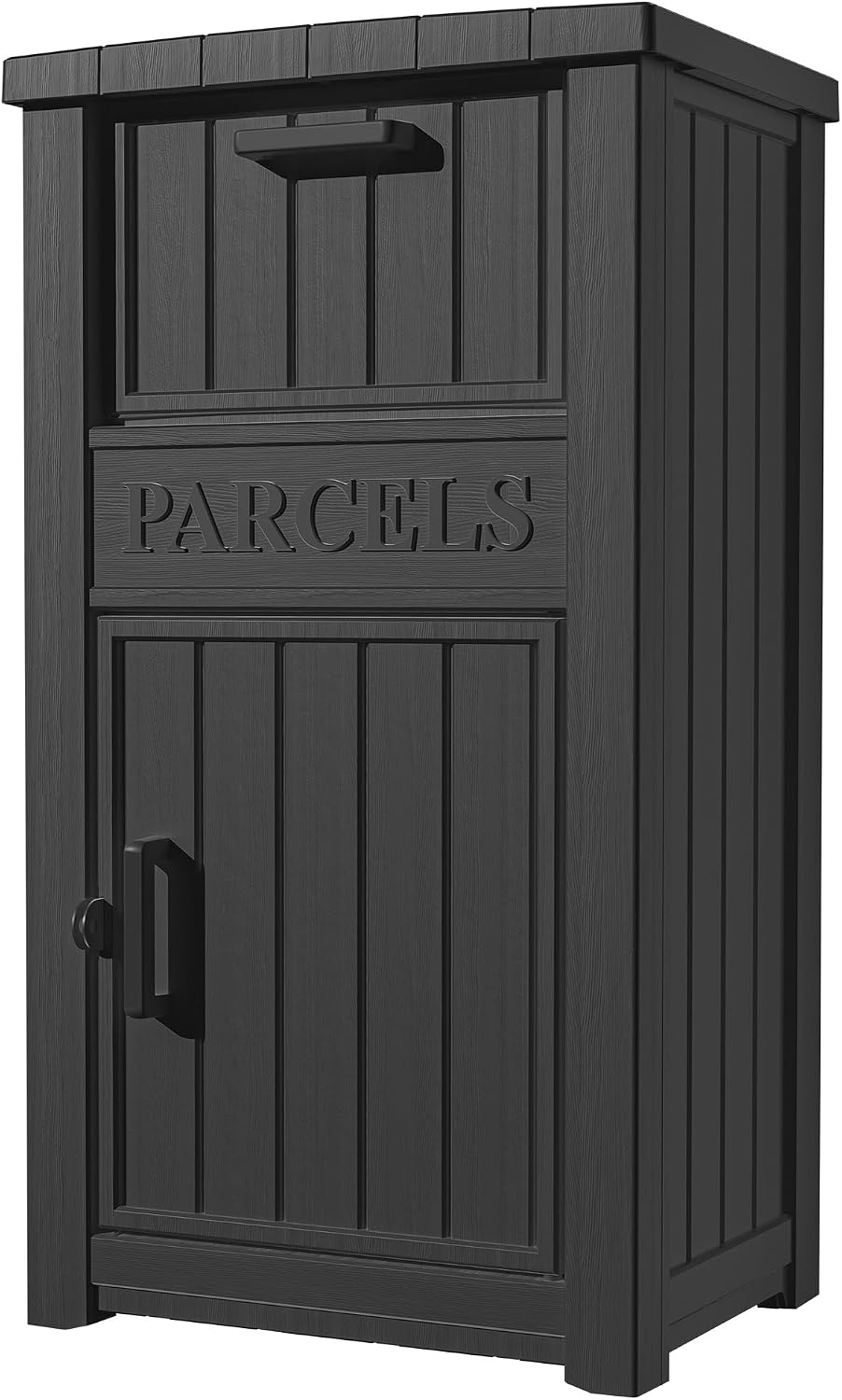 Package Delivery Boxes for Outside, Parcel Drop Box for, Black