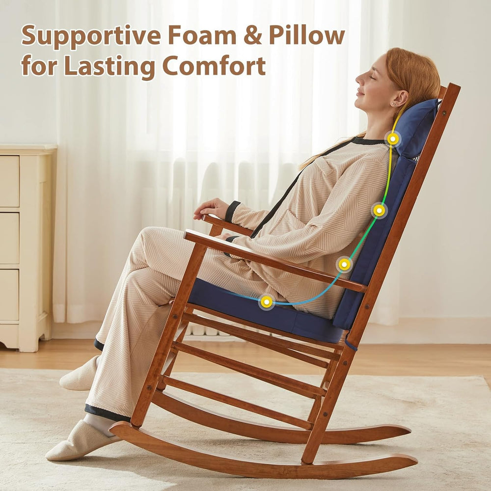 Waterproof Rocking Chair Cushions Outdoor & Indoor
