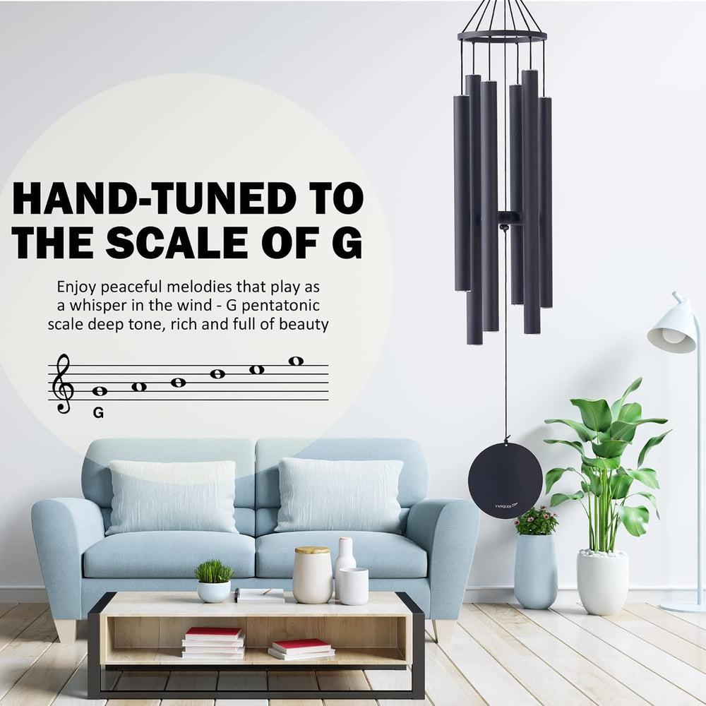 Wind Chimes for Outside Deep Tone - 38'' Wind Chimes Outdoor Clearanc...