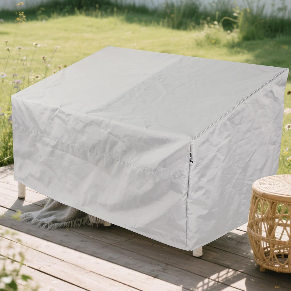 Patio Sofa Cover Waterproof, Heavy Duty 2 Seater Outdoor Bench Loveseat Cover...