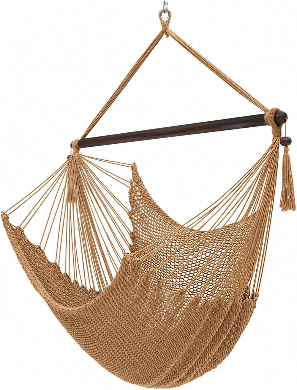 Large Caribbean Hammock Chair, XL Hanging Swing Tree Chair