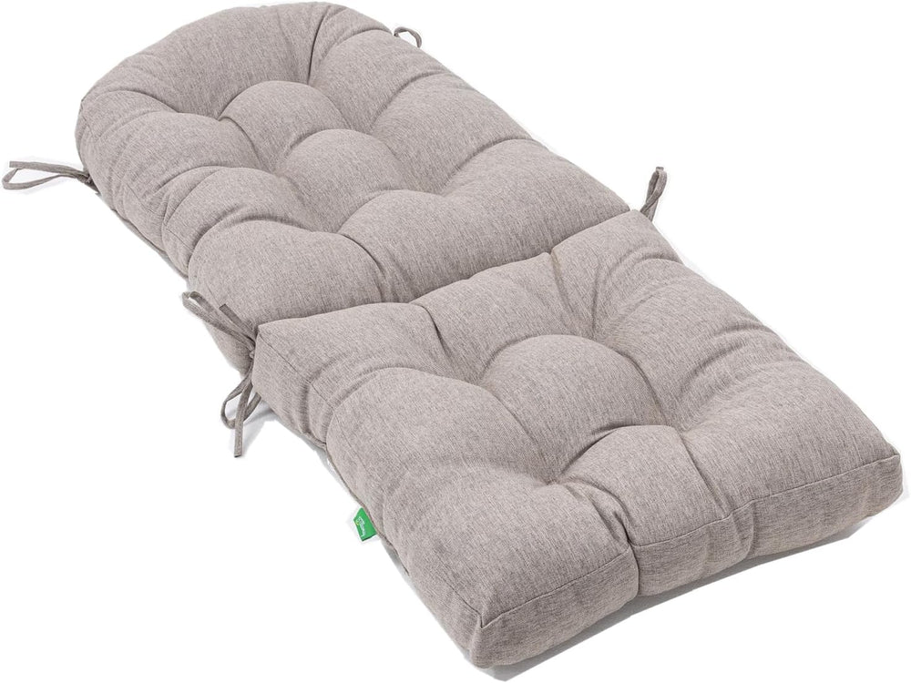 Outdoor Rocking Chair Cushion for Adirondack Chair, High Back Patio Outdoor S...