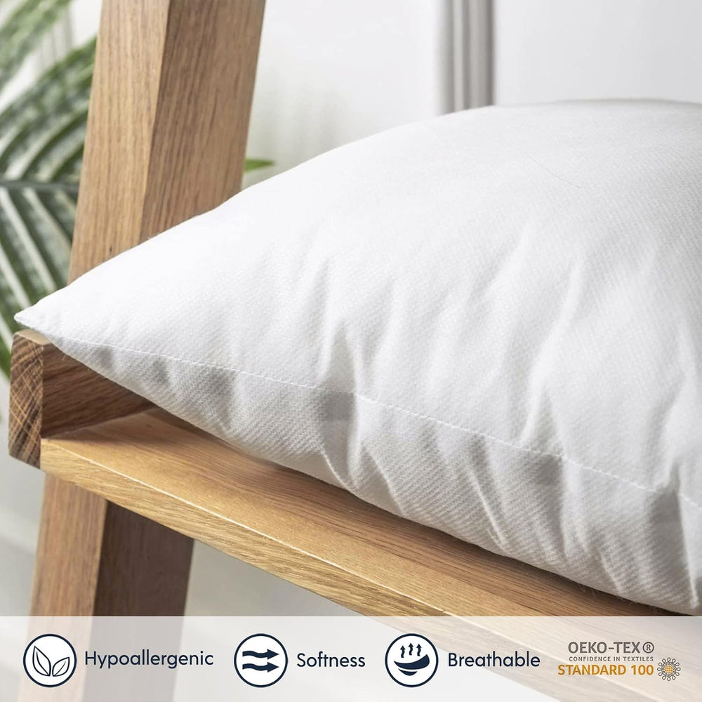 Phantoscope Outdoor Pillows Waterproof 20x20 Outdoor Pillow Inserts 4 Pack