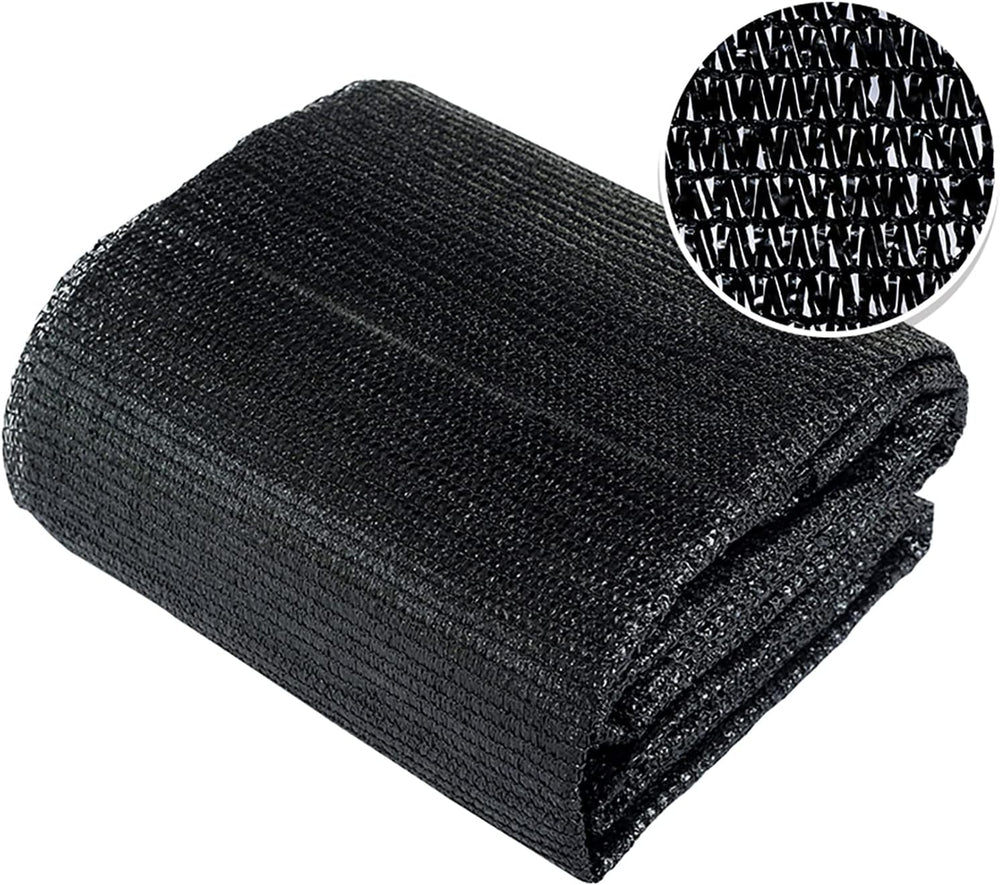 Agfabric 80% Sunblock Shade Cloth 12x20ft, Black
