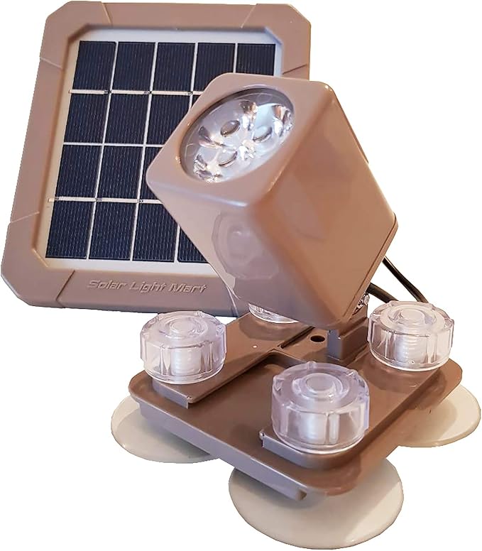 AquaHEX 60X Solar Underwater Submersible Spotlight, Pond Pool Fountain Water ...