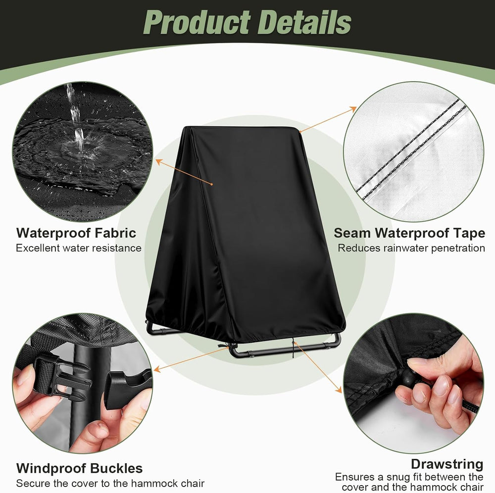 Kasla Hammock Chair Stand Cover, 41" L×55" W×72" H
