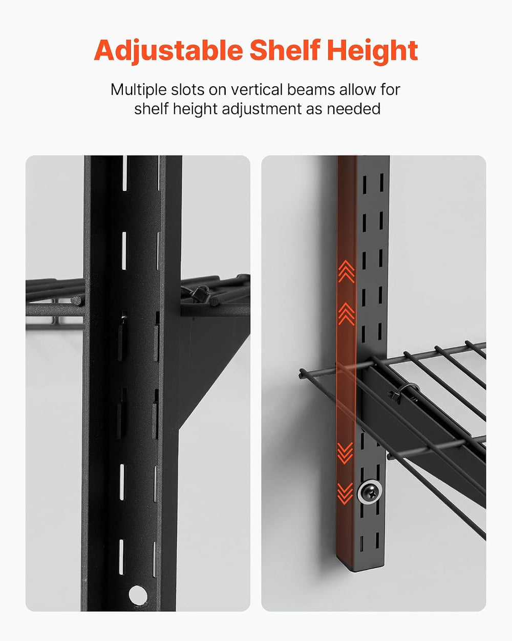VEVOR 3-Tier Heavy Duty Wall Garage Shelving, 1 x 3 ft Steel Wall Mounted She...