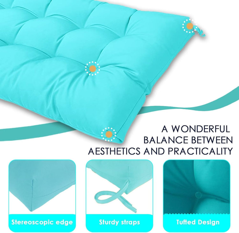 MTMR Outdoor Bench Seat Cushion for Patio Swing Chair Furniture, Waterproof