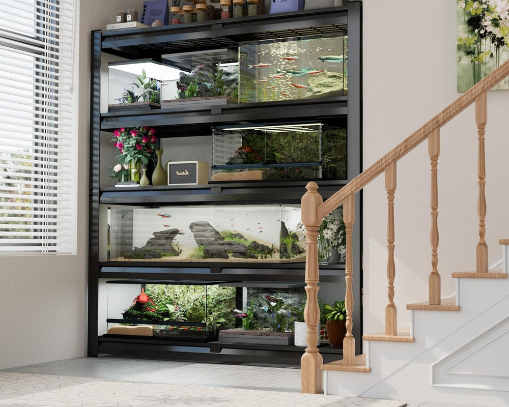 PrimeZone 48"W X 24"D X 72"H 5 Tier Heavy Duty Garage Shelving...