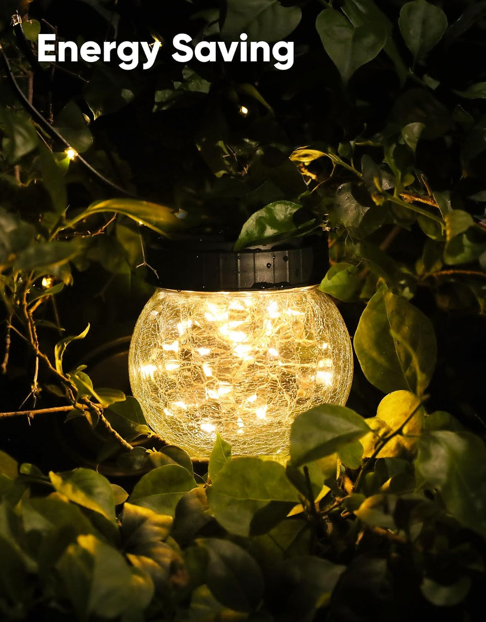 Solar Lanterns Solar Lights Outdoor Waterproof 6-Pack, Solar Powered Hanging ...