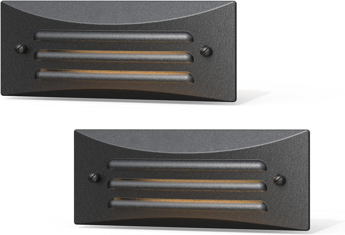 12V LED Step Lights Low Voltage 2W 3000K 9 Inch 2Pack