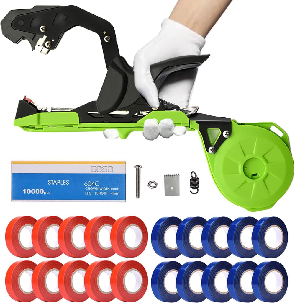 Plant Tying Machine, Lightweight Plant Tying Tape Tool to Tie Up Vine Quickly...