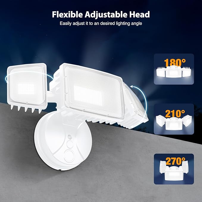 Onforu 100W 11000LM Flood Lights Outdoor, Brightness Security LED Flood Light...