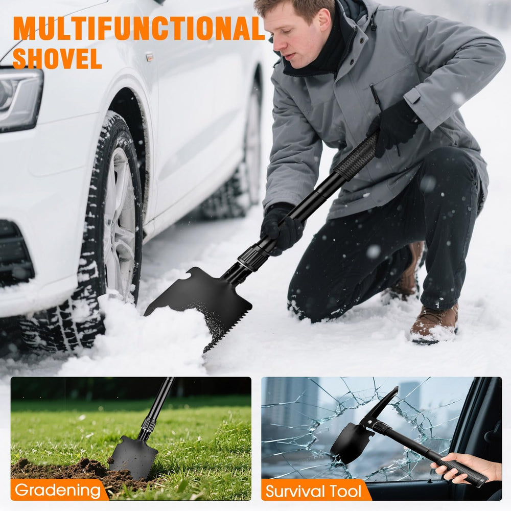 Emergency Car Kit,Roadside Emergency Tool Kit for Vehicle Truck with Air Comp...