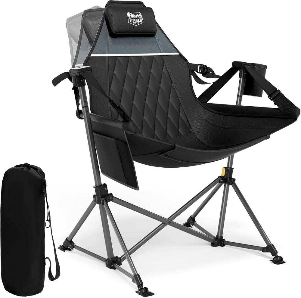TIMBER RIDGE Hammock Camping Chair, Oversized Swinging Chair, 400lbs Load