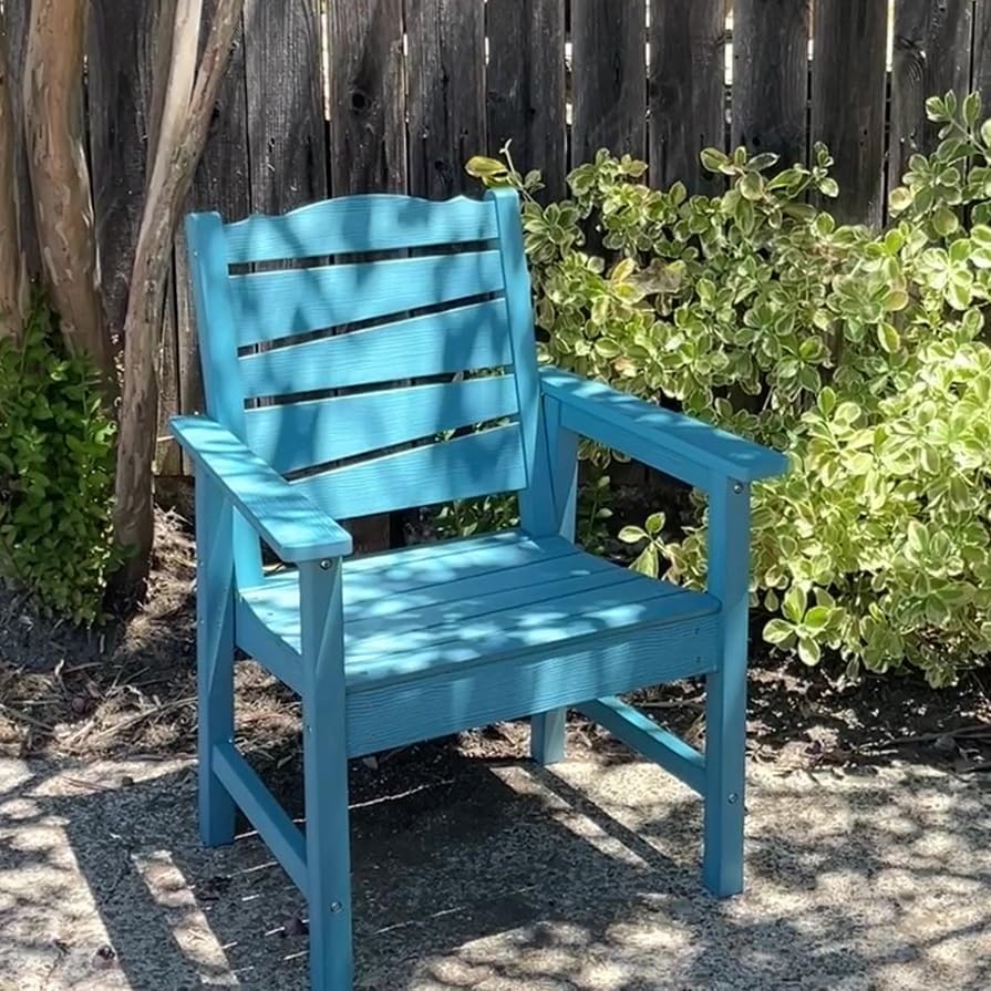 Patio Chairs Set, 3 Pieces Weatherproof HIPS Outdoor Furniture, Patio Chairs ...