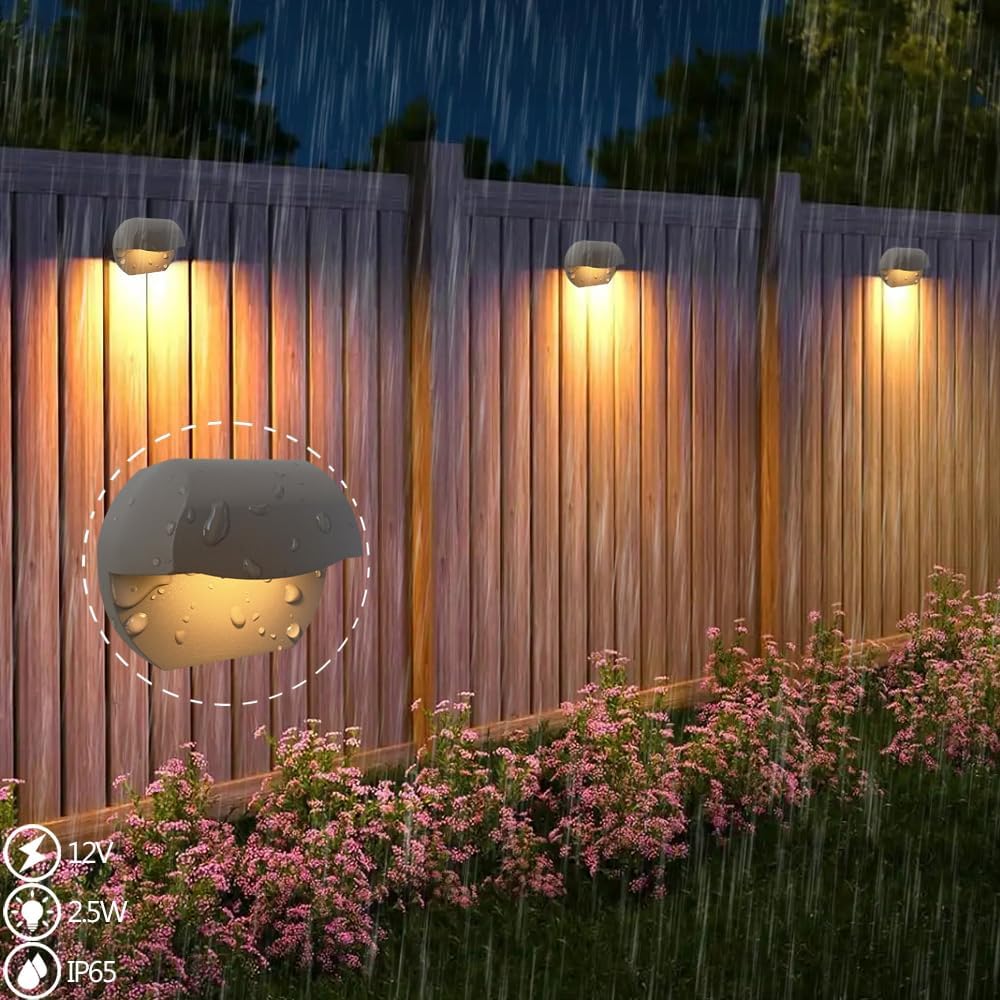Arrownine Cast Aluminum 2.5W Deck LED Lights Low Voltage Landscape Lighting