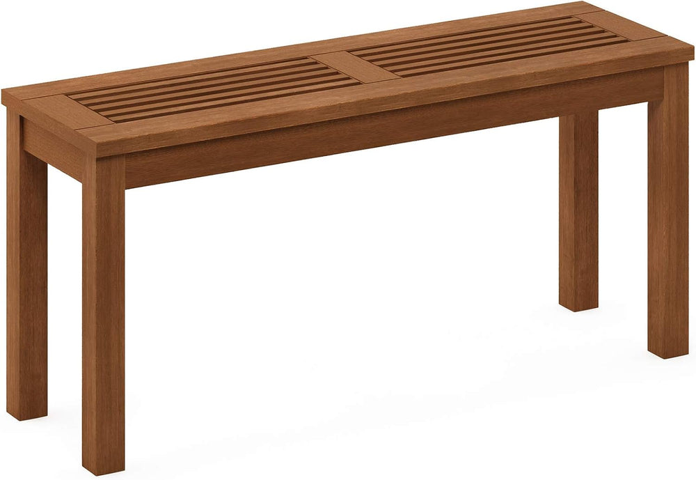 Furinno TIOMAN Outdoor Bench, Promo Backless Garden Bench, for Patio, Garden,...