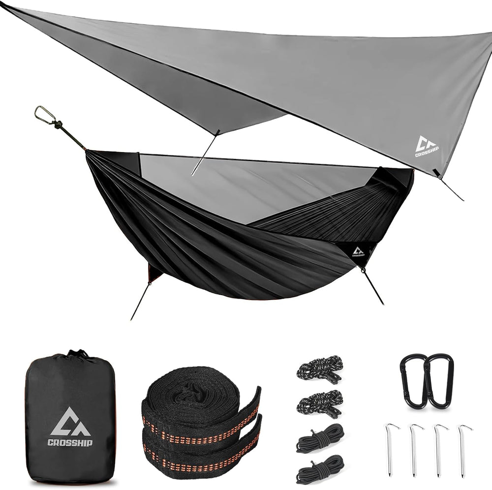 Camping Hammock Mosquito Net with Rain Fly