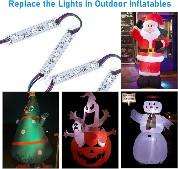 LED Storefront Lights for Business Waterproof Decorative Light for Advertisin...