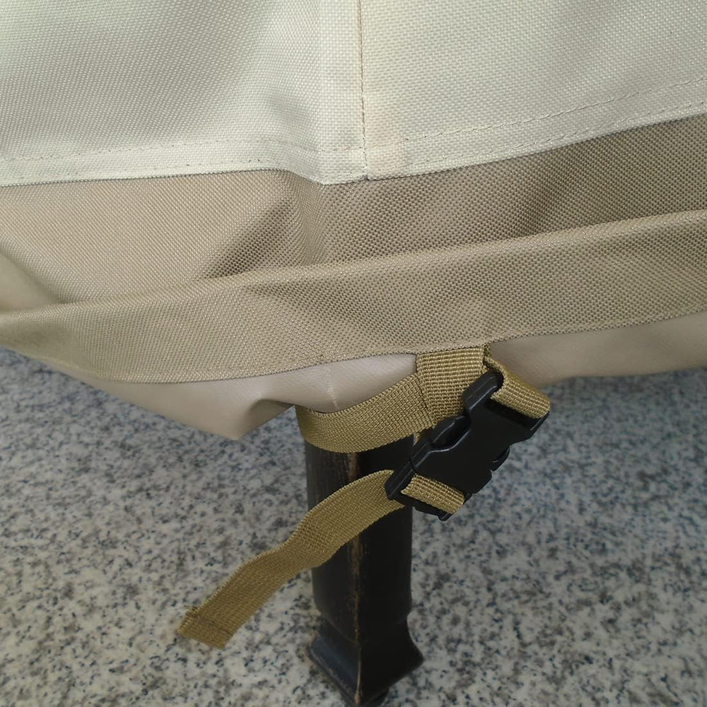 Patio Chair Covers for Outdoor Lawn Furniture Waterproof - 600D Heavy Duty an...