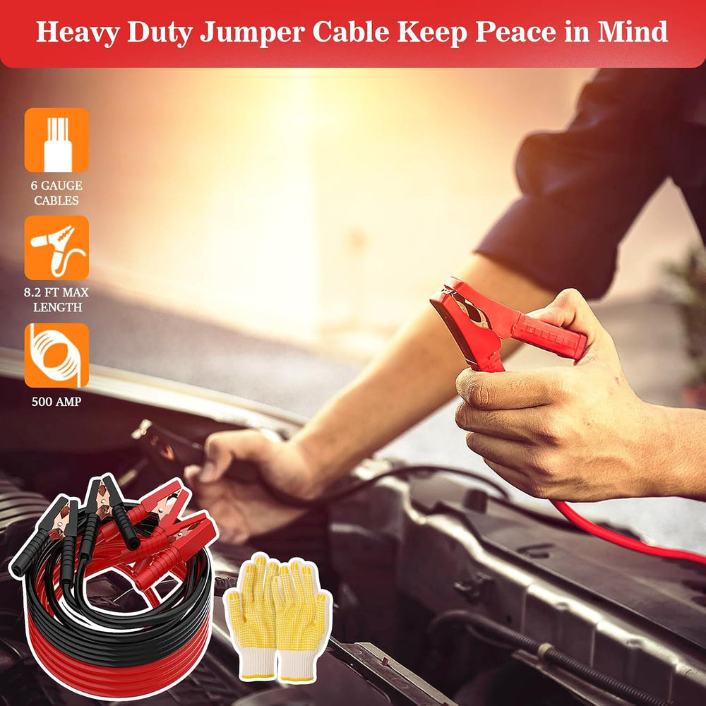 Car Emergency Roadside Kit,Vehicles Truck Road Side Safety Tool Kit with Air ...
