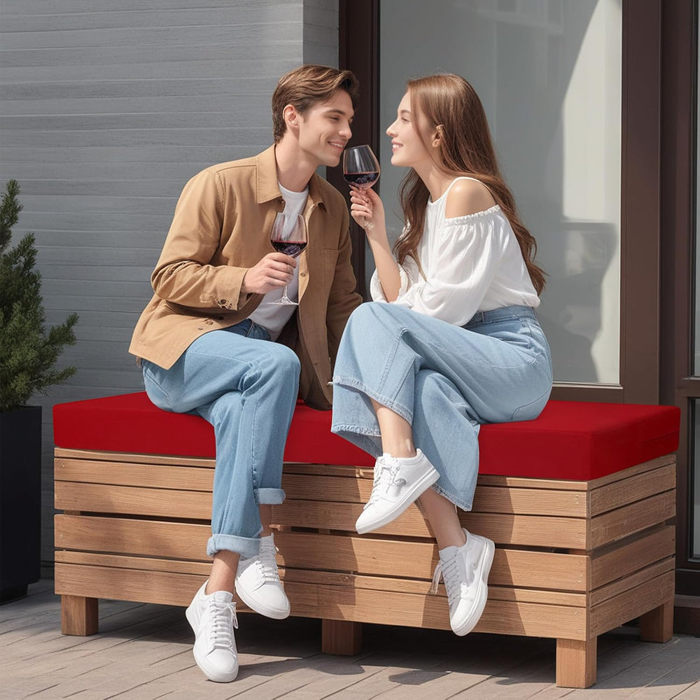 idee-home Outdoor Bench Cushion Waterproof