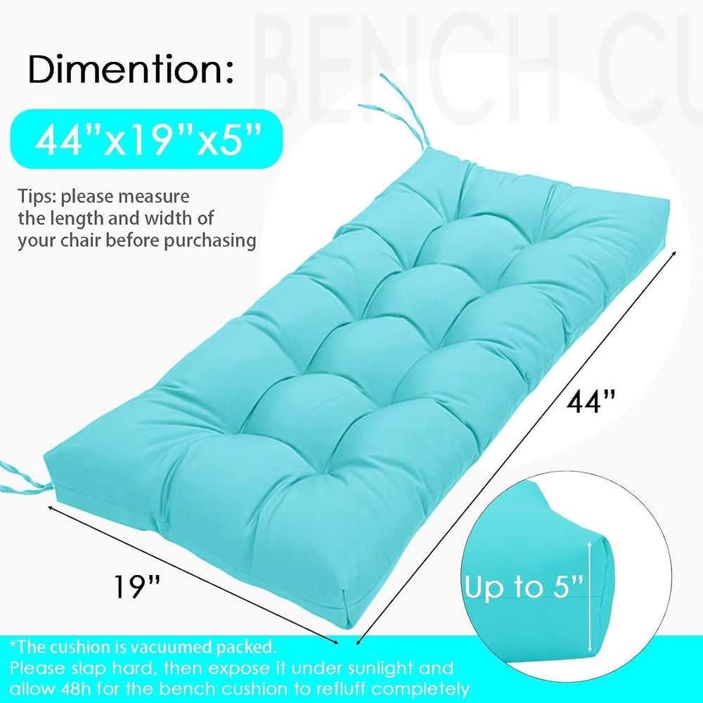 MTMR Outdoor Bench Seat Cushion for Patio Swing Chair Furniture, Waterproof