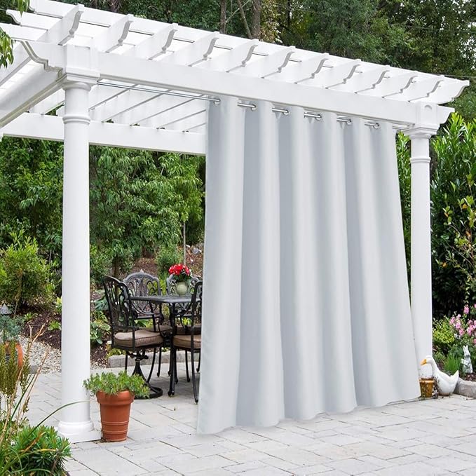 NICETOWN Bedroom Room Darkning Curtain for Patio Privacy, Thermal Insulated G...