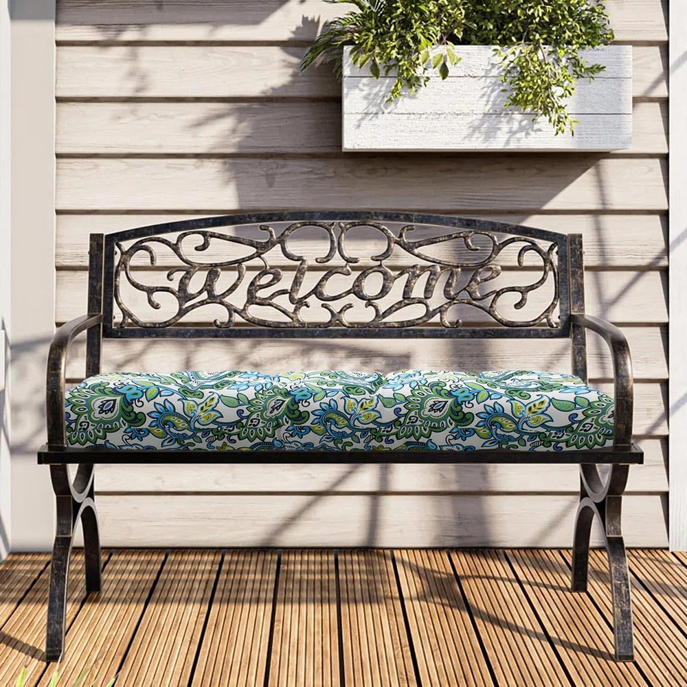 Magpie Fabrics Patio Bench Cushion 45"x18", Indoor/Outdoor Non-Slip...