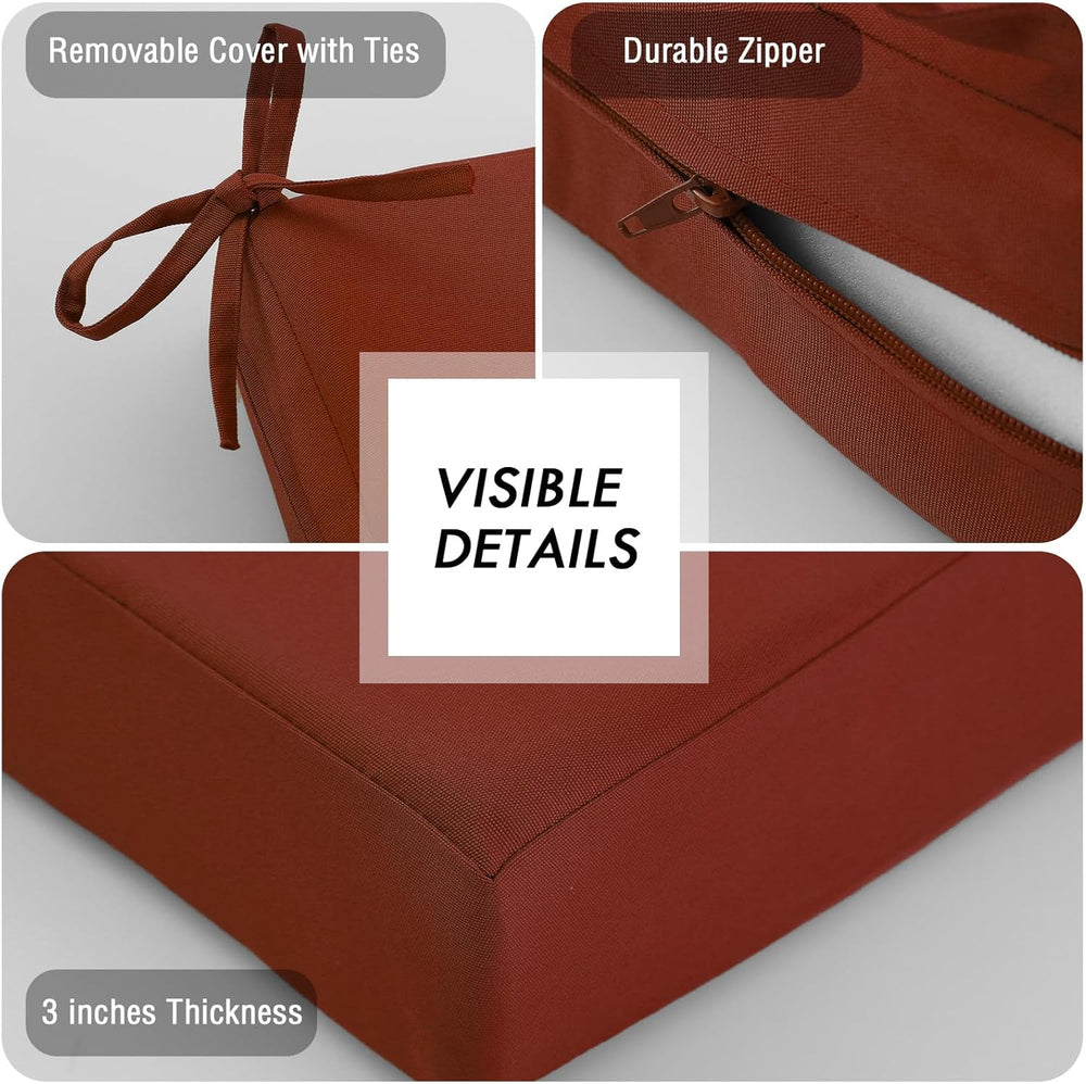 idee-home Outdoor Bench Cushion Waterproof